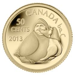 Roll Of Canadian 25 Cent Coins