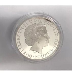 Britannia £10 Silver Proof - 5 Ounce  coin collectible - Main Image 2
