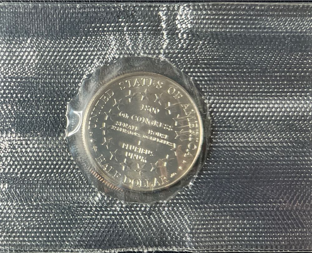 2001 Us Capital Visitor Center Clad 1/2 Dollar  coin collectible - Main Image 3