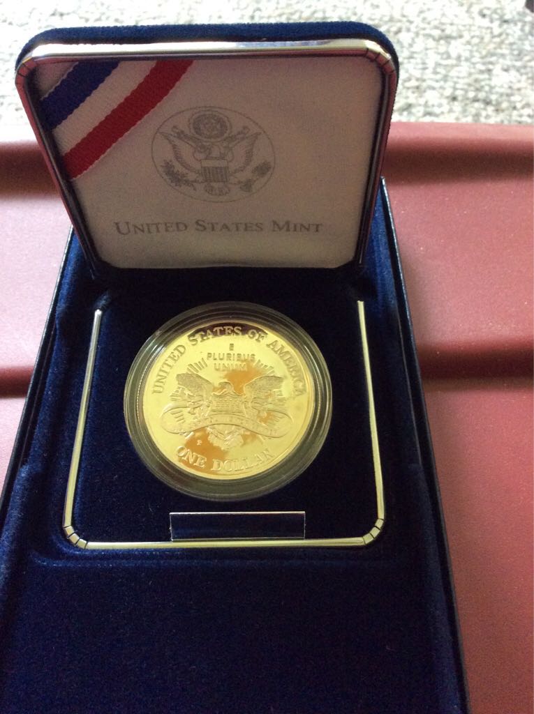 2001 P Capitol Visitor Center Proof Silver Dollar  coin collectible - Main Image 2