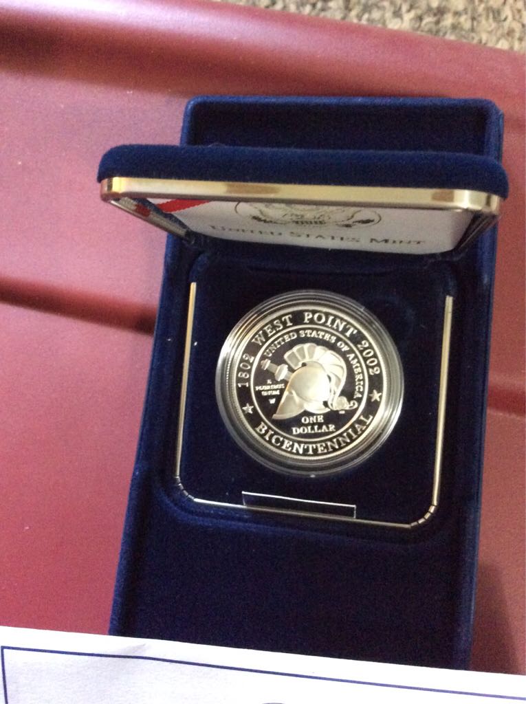 2002 US Military Academy Bicentennial  coin collectible - Main Image 2