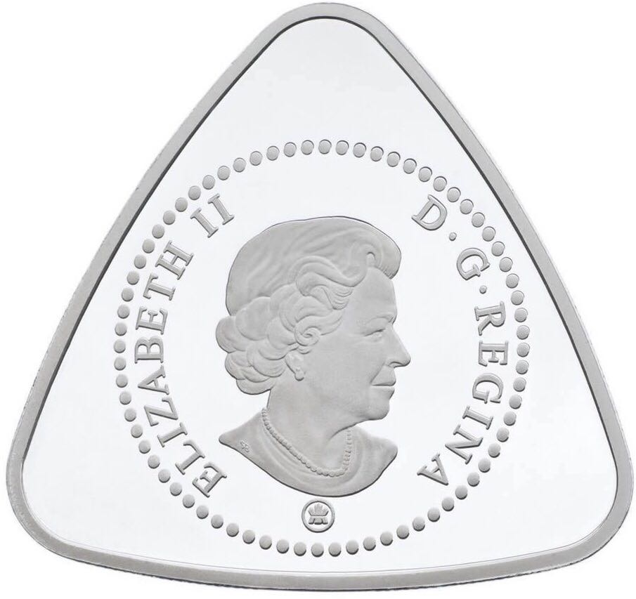 50 Cents Triangle Shape Coins  coin collectible - Main Image 2