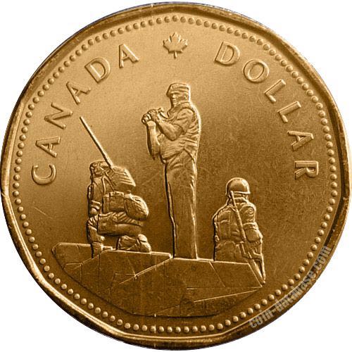 Roll Of Canadian 25 Cent Coins - Millenium