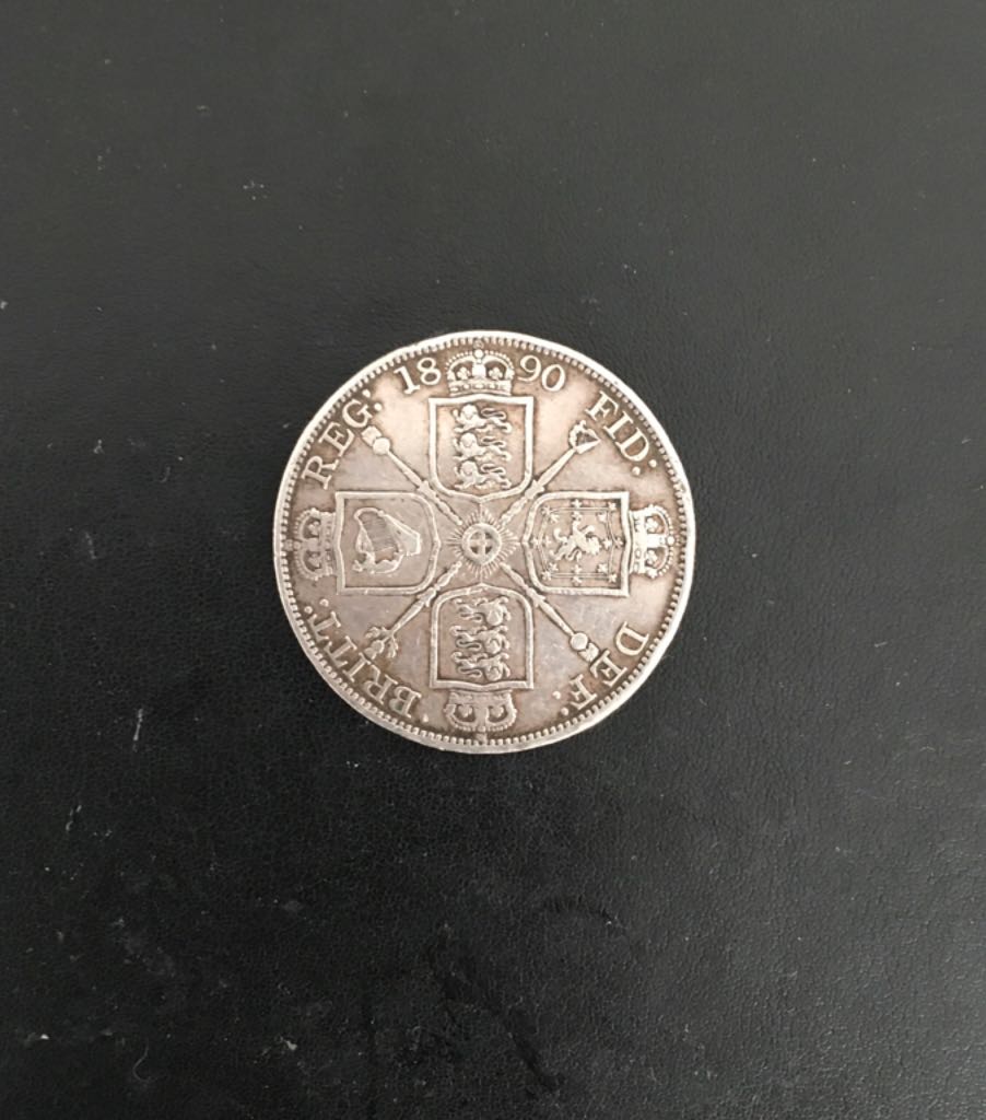 Queen Victoria Double Florin  coin collectible - Main Image 2