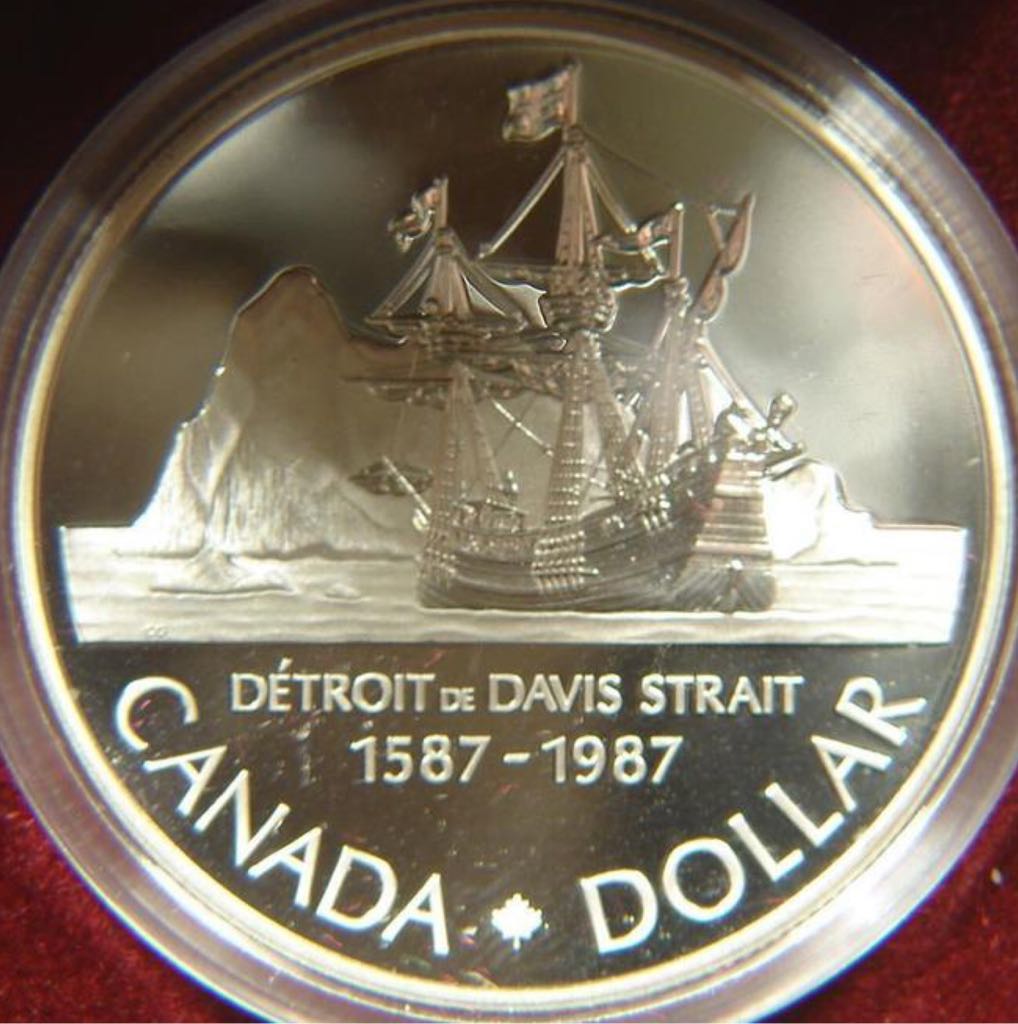 Roll Of Canadian 5 Cent Coins