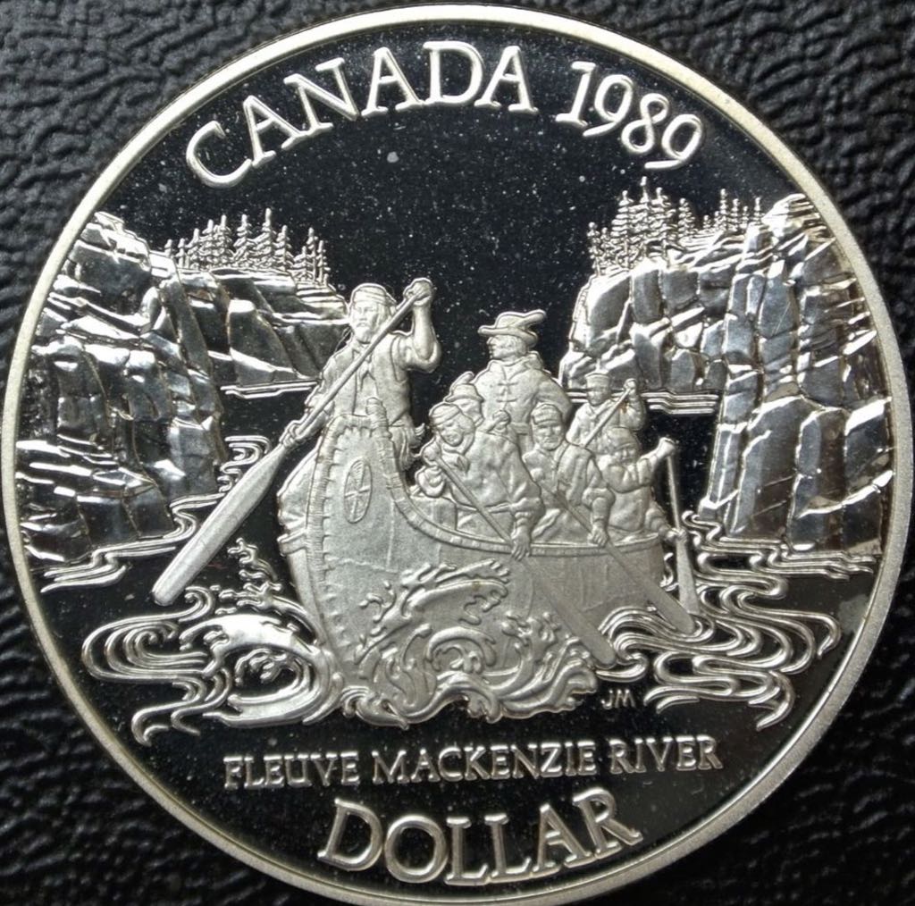 Canadian Cased Silver Dollars - Uncirculated