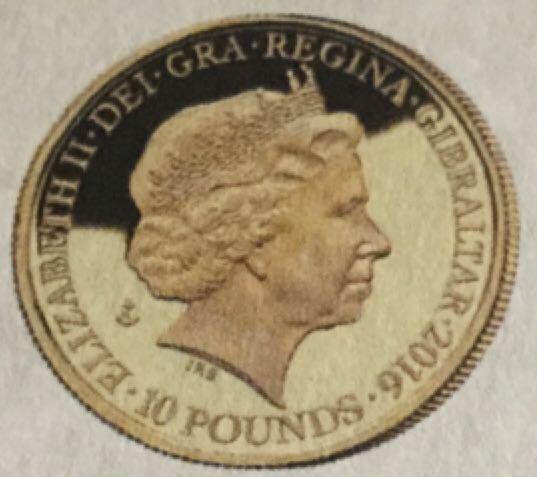 Elizabeth II: Ten Pound  coin collectible - Main Image 2