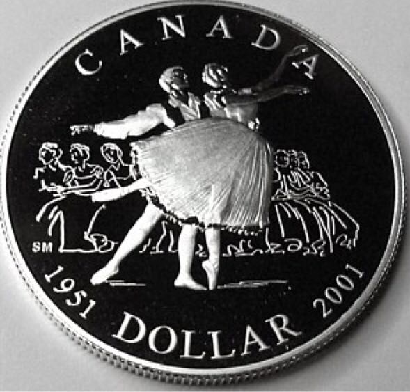 Canadian Cased Silver Dollar - Uncirculated
