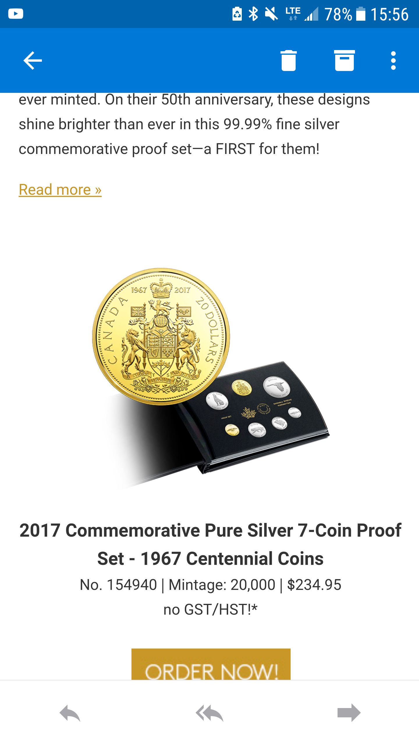 Canada 150 5 Coin Collection obverse  coin collectible - Main Image 2