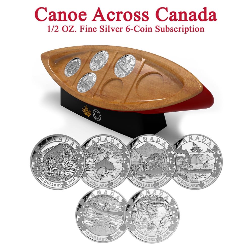 Canoe Across Canada” Series  coin collectible - Main Image 3