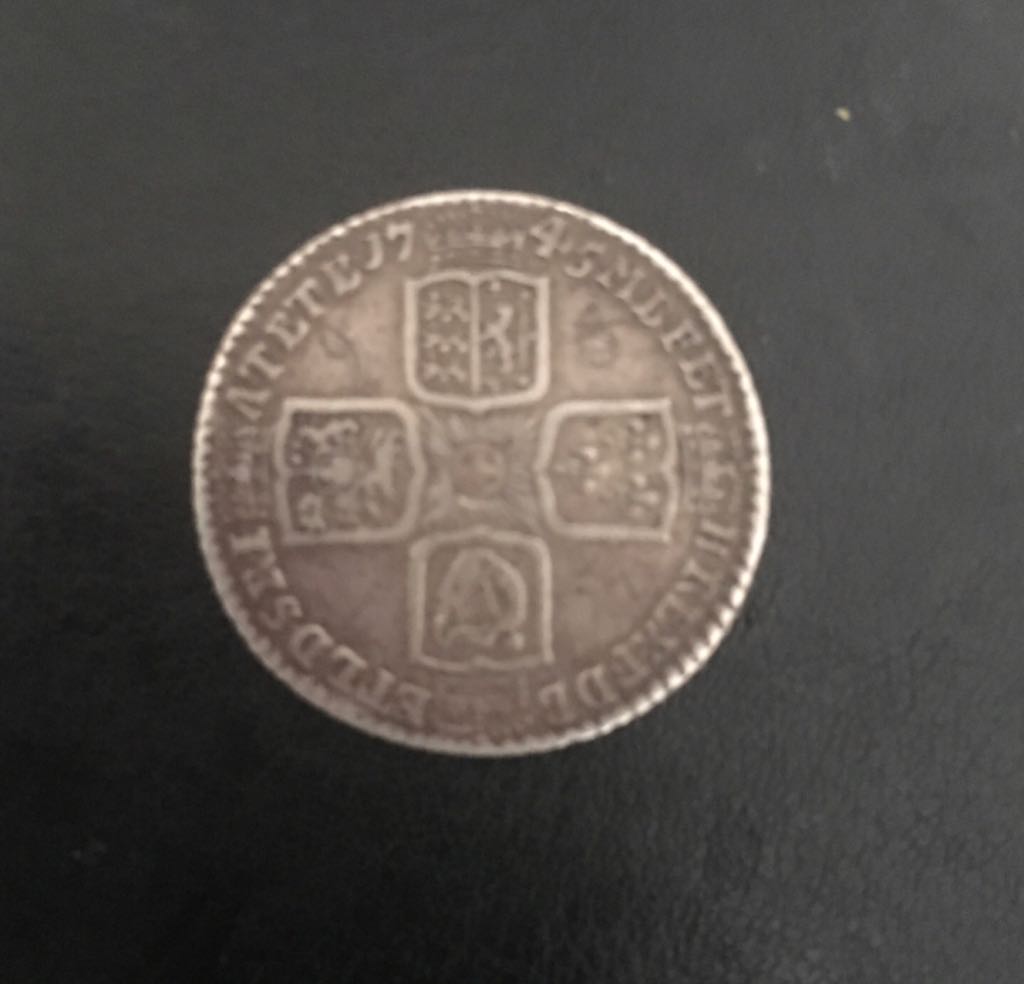 George II Lima Shilling  coin collectible - Main Image 2