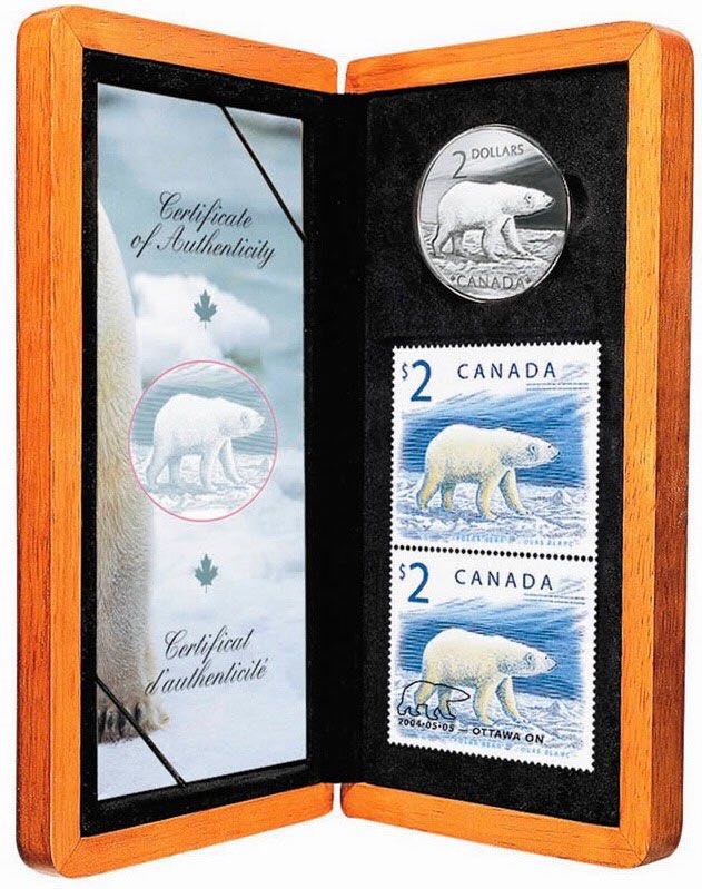 Roll Of Canadian 25 Cent Coins