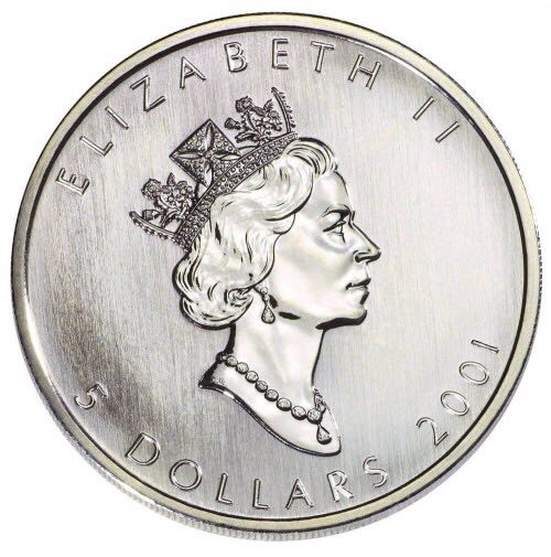 Silver Fractional Sets - 5 Dollars Silver Maple Leaf  coin collectible - Main Image 2