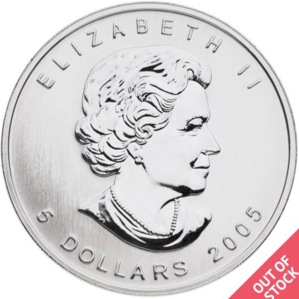 5 Dollars - Silver Maple Leaf Coloured Coin  coin collectible - Main Image 2
