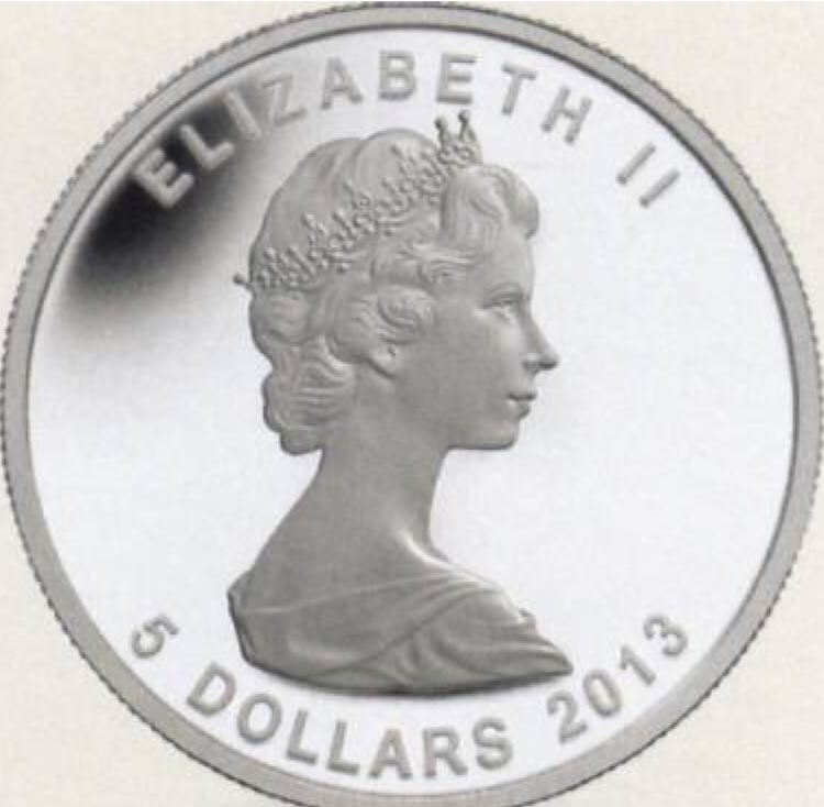 5 Dollars - 25th Anniversary Of Silver Maple Leaf  coin collectible - Main Image 2