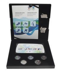 Vancouver 2010 Silver Collector’s Set - 5 Coins, 5 Stamps And 2 Pins  coin collectible - Main Image 2