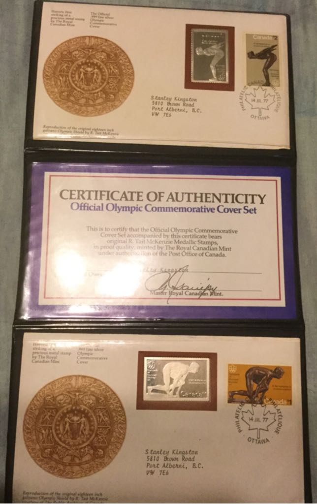 Roll Of Canadian 5 Cent Coins