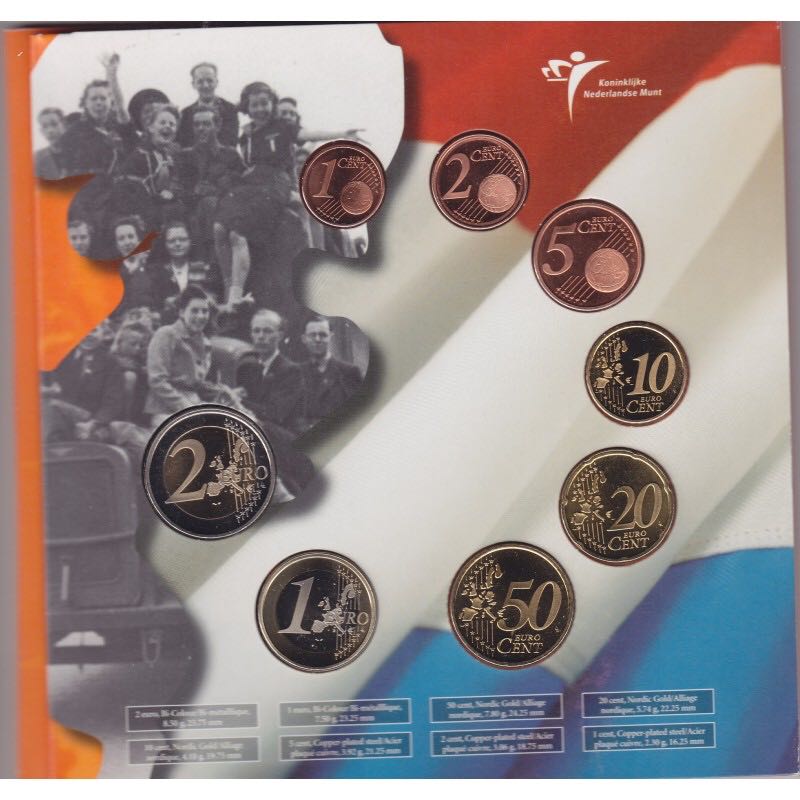 60 Years Of Liberationof The Nederlands - 1945-2005  coin collectible - Main Image 2