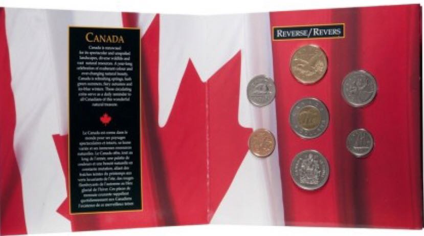 1997 Oh Canada Uncirculated Coin Set  coin collectible - Main Image 2