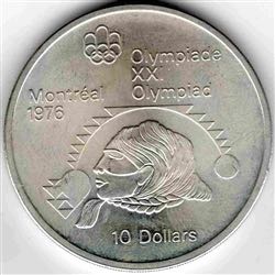 Silver 5 And 10 Dollar 1976 Olympic Games: Series IV coin collectible - Main Image 1