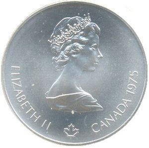 Silver 5 And 10 Dollar 1976 Olympic Games: Series IV coin collectible - Main Image 2