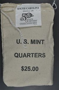 2000 South Carolina Quarter Mint Bag  coin collectible - Main Image 2