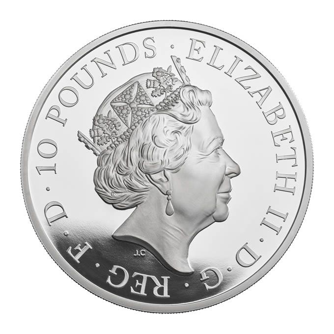 Britannia £10 Silver Proof - 5 Ounce  coin collectible - Main Image 2