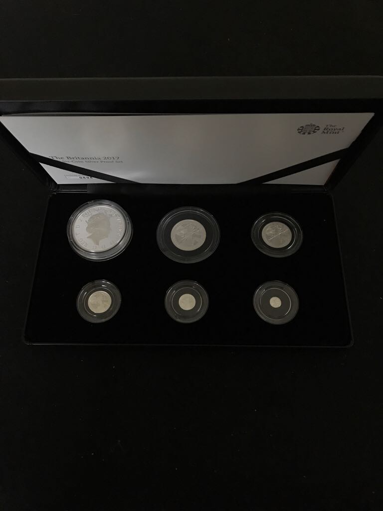Britannia Silver Proof - 6 Coin Set  coin collectible - Main Image 2