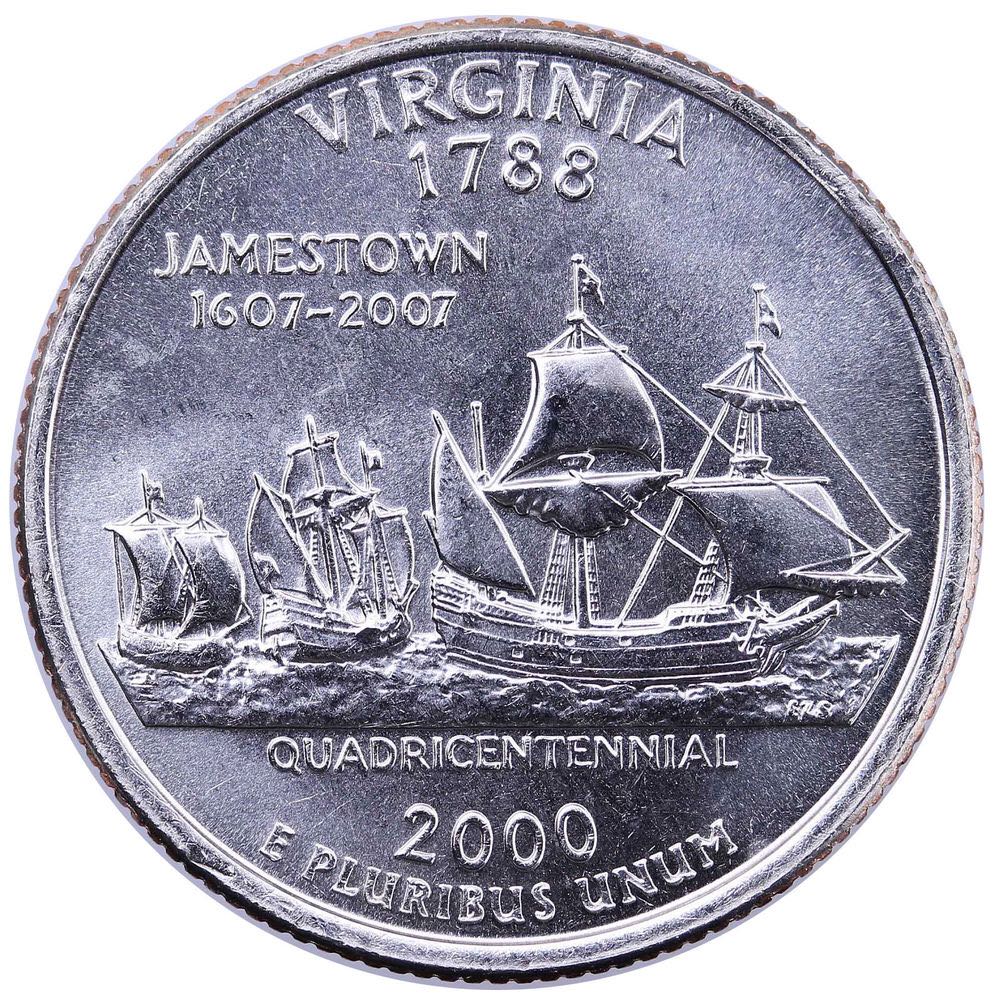 2000 Virginia Mint Bag  coin collectible - Main Image 2