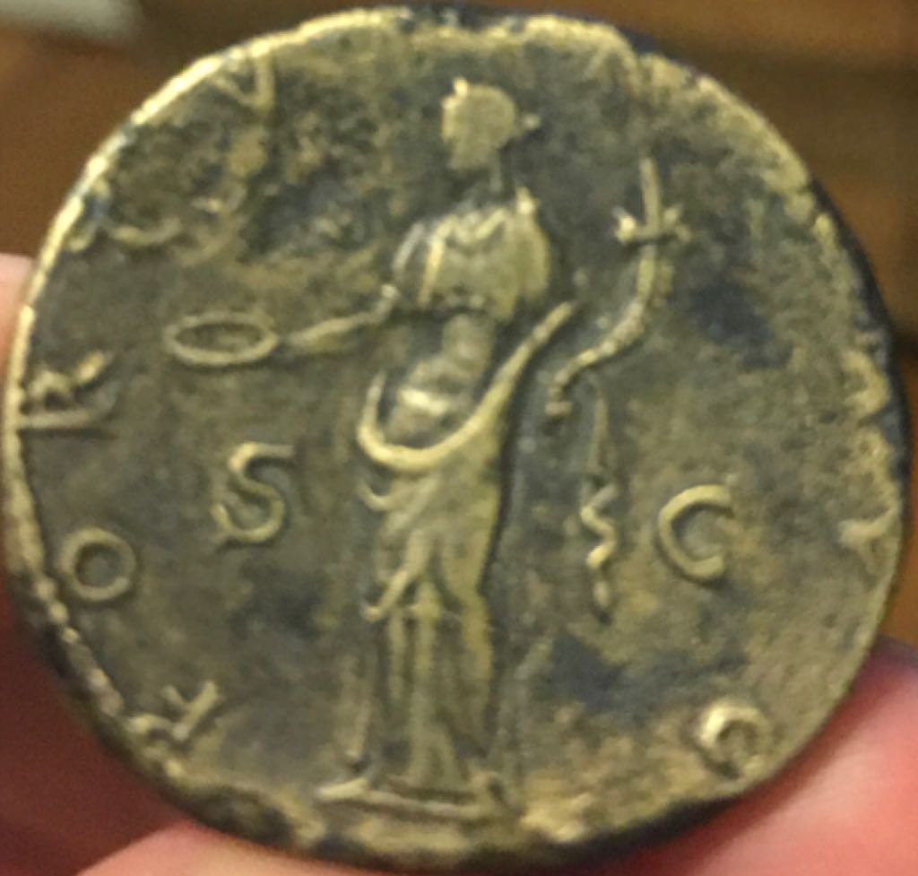 Hadrian Sestertius  coin collectible - Main Image 2