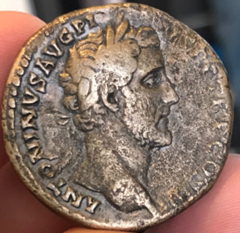 Antoninus Pius Sestertius  coin collectible - Main Image 1