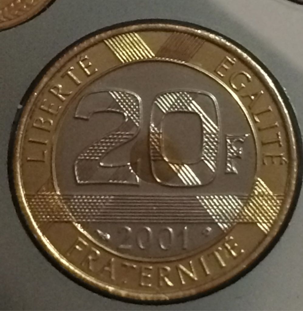 20 Francos  coin collectible - Main Image 1