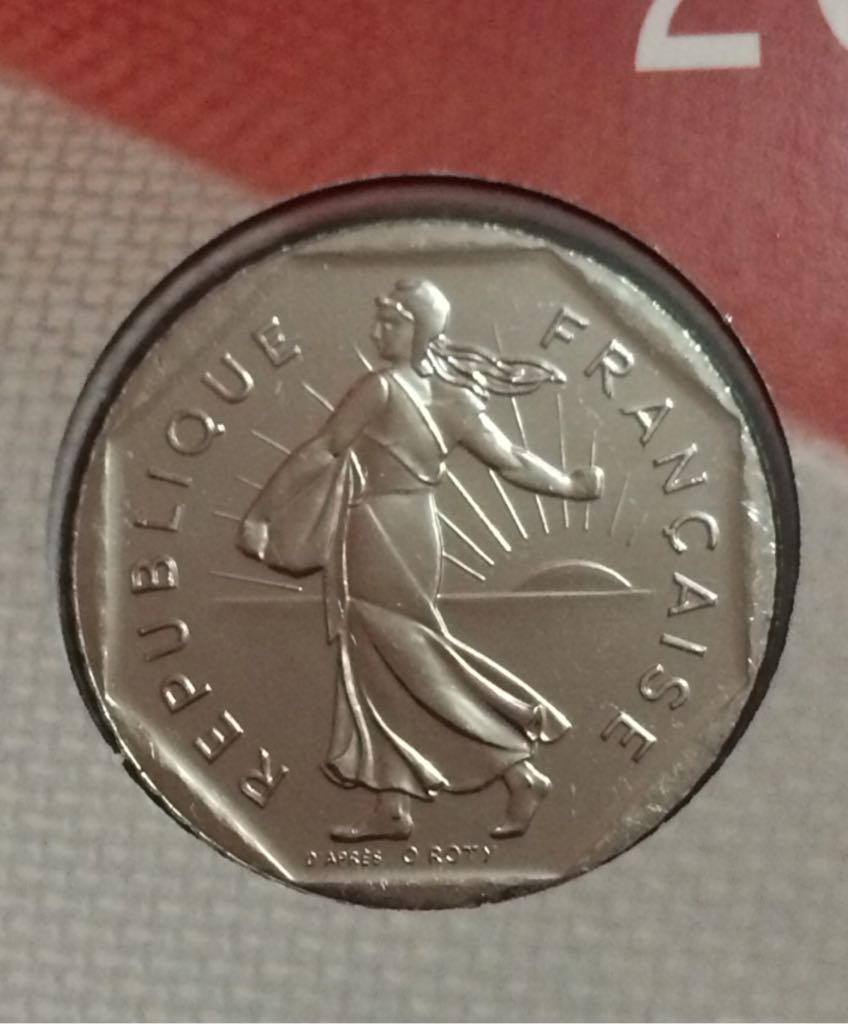 2 Francos  coin collectible - Main Image 2