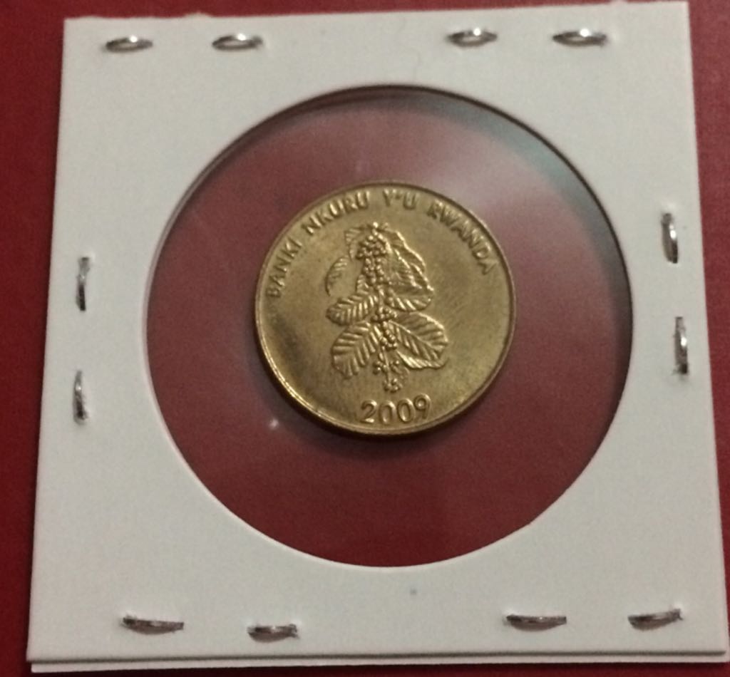 5 Francos Ruandes  coin collectible - Main Image 2