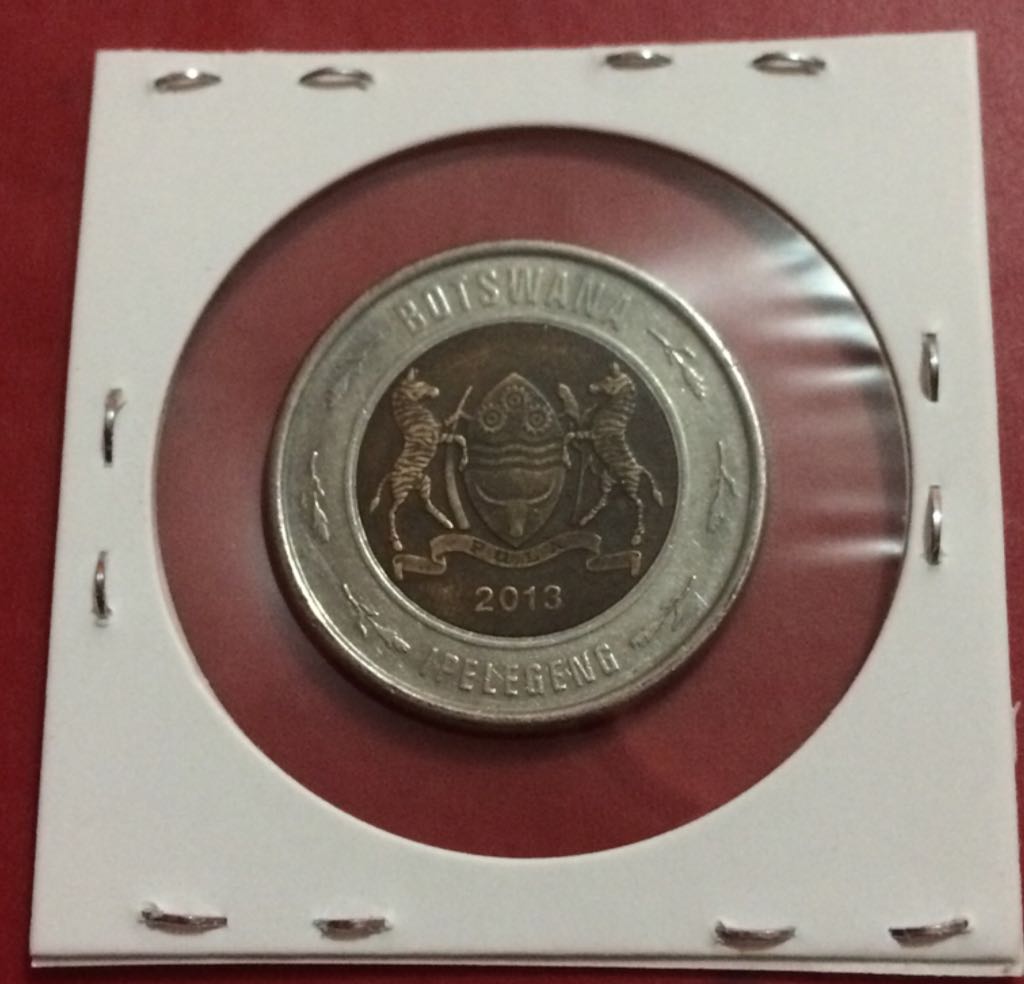 2 Pula  coin collectible - Main Image 2