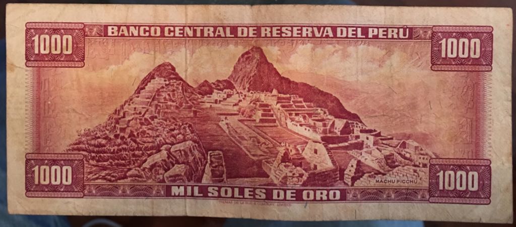 Mil Soles De Oro  coin collectible - Main Image 2