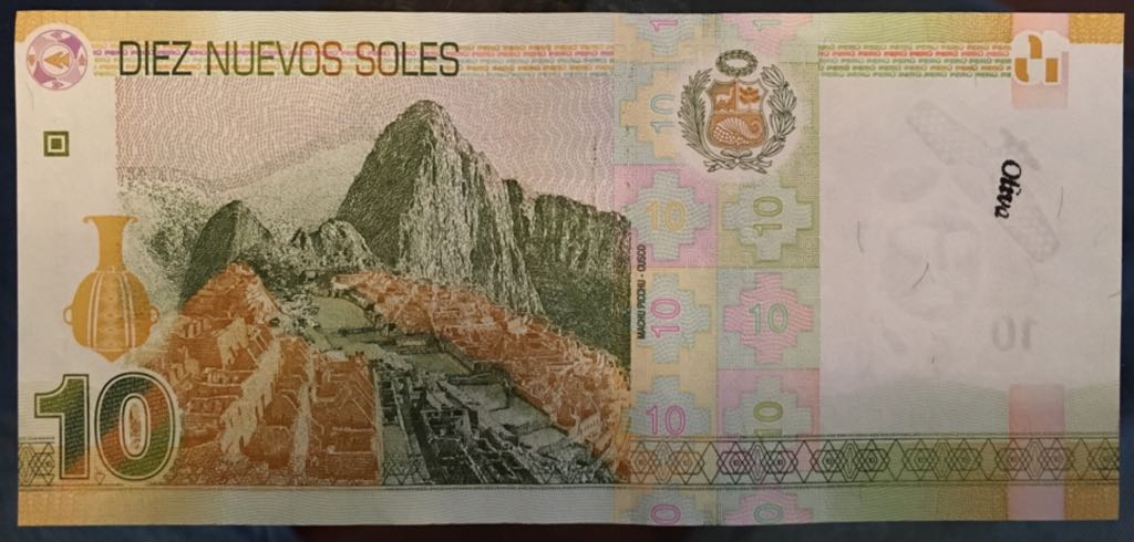 Diez Nuevos Soles  coin collectible - Main Image 2