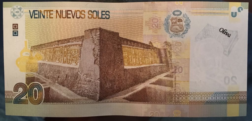 Veinte Nuevos Soles  coin collectible - Main Image 2