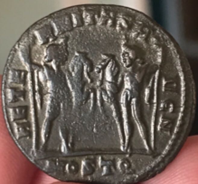 Maxentius Follis  coin collectible - Main Image 2