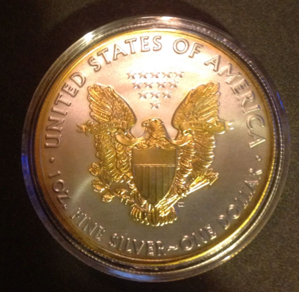 Liberty Eagle Gilded   coin collectible - Main Image 2
