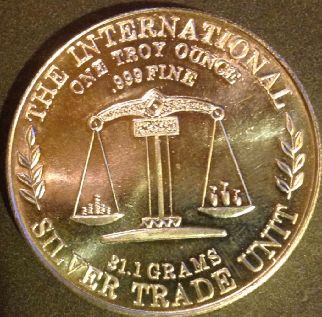 Silver Bullion Let Freedom Ring Liberty Bell International Trade Unit .999 Silver 1oz Round  coin collectible - Main Image 2