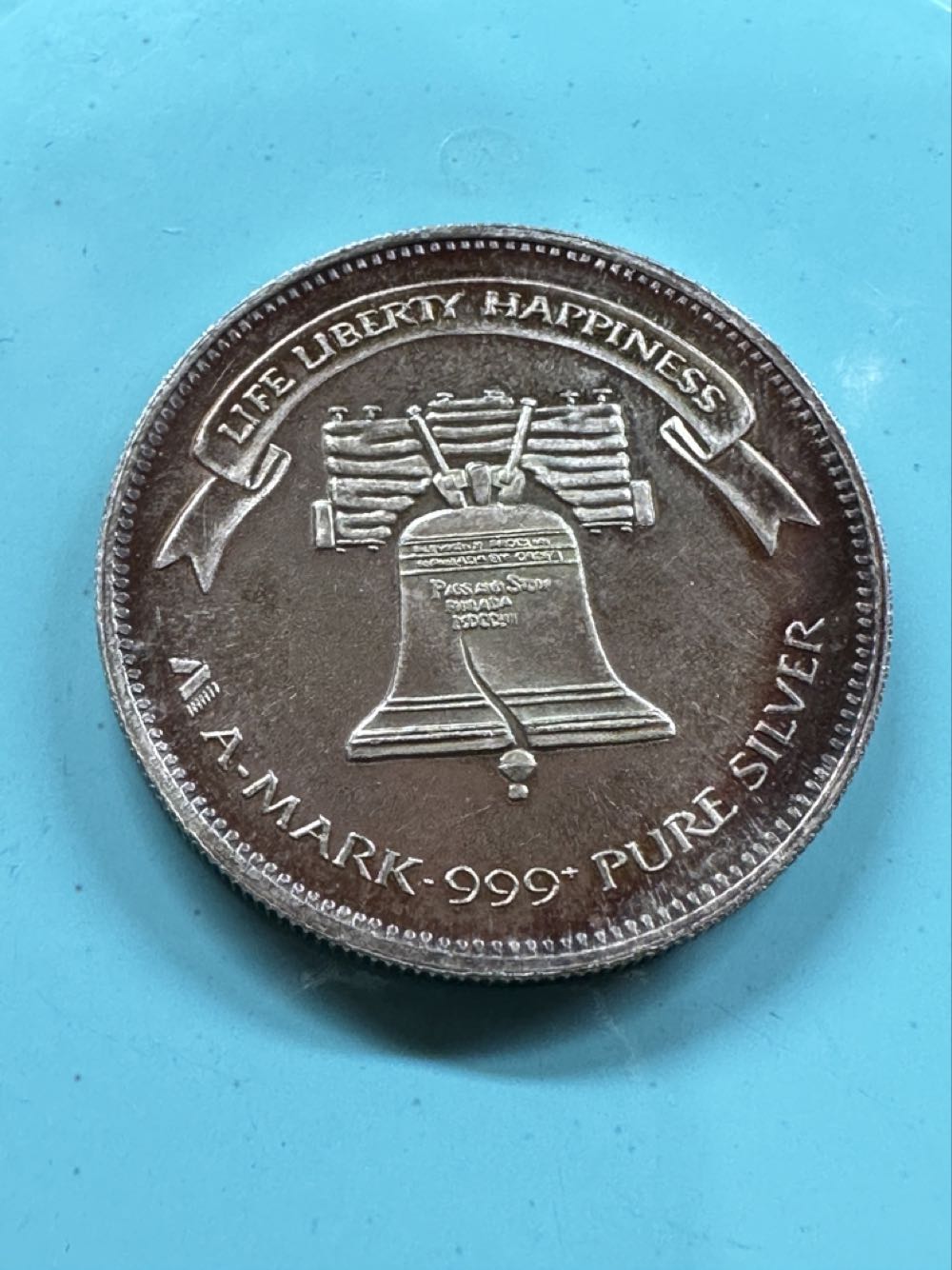 1986 A-Mark Silver  coin collectible - Main Image 4