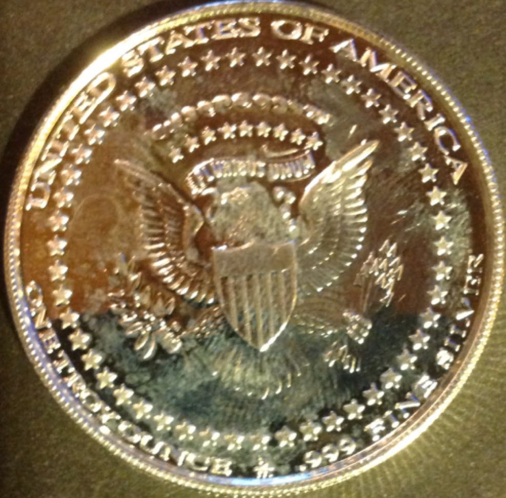 President Johnson Liberty Coin  coin collectible - Main Image 2