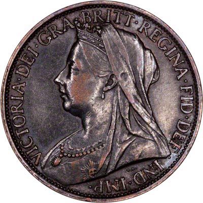 Old Penny  coin collectible - Main Image 2