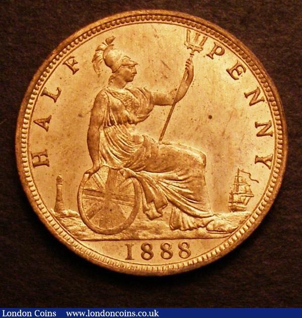 Half Pennŷ 1888  coin collectible - Main Image 2