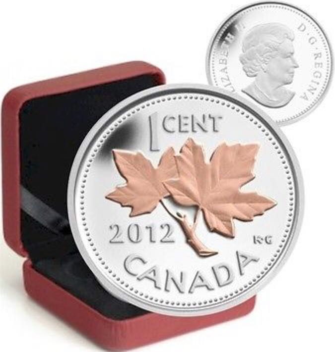 Roll Of Canadian 25 Cent Coins