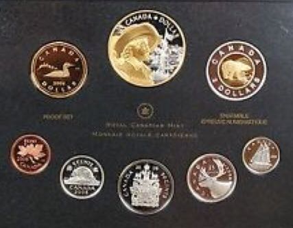 Proof Set Of Canadian Coinage - 400th Anniversary Of Quebec City  coin collectible - Main Image 1