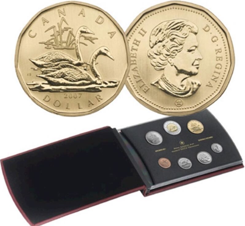 Roll Of Canadian Copper 1 Cent Coin