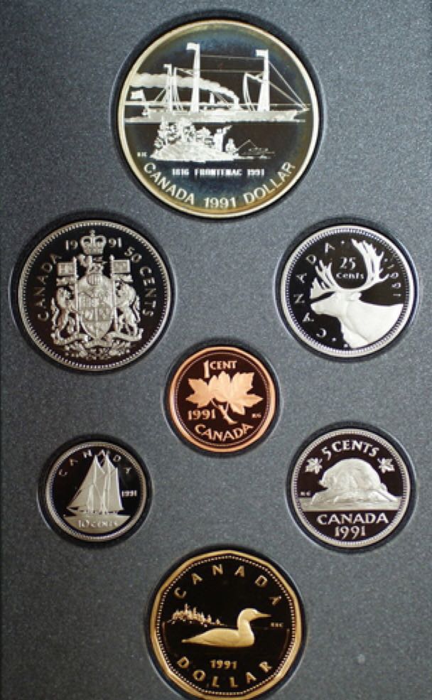 Proof Set Of Canadian Coinage - A Voyage Of Discovery