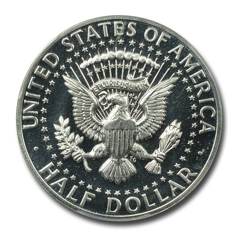 1964 Pf 66 Kennedy  coin collectible - Main Image 2